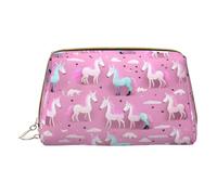 DRTGEDS Borsa da toilette da viaggio con molti unicorni, borsa per il trucco per borsa da viaggio mini borsa cosmetica per le donne, bianco, Taglia unica