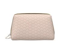 DRTGEDS Borsa da toilette da viaggio con torre Eiffel dai colori tenui, borsa per il trucco per borsa da viaggio mini borsa cosmetica per le donne, bianco, Taglia unica