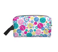 DRTGEDS Borsa da toilette per infermiera, da uomo, portatile, da viaggio, per articoli da toeletta, borsa da barba, piccola borsa, Carino Infermiera, Taglia unica