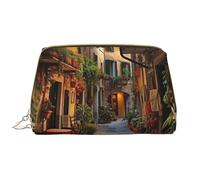 DRTGEDS Borse cosmetiche italiane Old Street per le donne piccola borsa di trucco per la borsa del sacchetto di trucco del sacchetto di trucco, bianco, Taglia unica