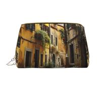 DRTGEDS Borse cosmetiche italiane Old Street per le donne piccola borsa di trucco per la borsa del sacchetto di trucco del sacchetto di trucco, bianco, Taglia unica