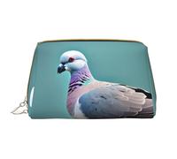 DRTGEDS Cartoon Pigeon 4 Borse Cosmetiche Per Le Donne Piccolo Sacchetto di Trucco Per La Borsa di Trucco Sacchetto di Trucco di Viaggio, bianco, Taglia unica