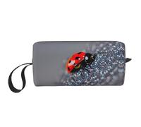 DRTGEDS Coccinelle modello infinito maculato borse cosmetiche per le donne piccola borsa per il trucco per borsa borsa trucco borsa da viaggio con cerniera, Modello Coccinelle Infinite Maculato,