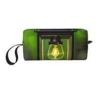 DRTGEDS Firefly E Lanterna Cosmetici Borse Per Le Donne Piccola Borsa Trucco Per La Borsa Per Il Trucco Della Borsa Da Viaggio Con Cerniera, Lucciola E Lanterna, Taglia unica