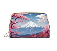 DRTGEDS Giappone Monte Fuji Paesaggio Borse Cosmetiche Per Le Donne Piccolo Sacchetto di Trucco Per La Borsa di Trucco Della, bianco, Taglia unica
