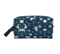 DRTGEDS Grass And Dove Toiletry Bag per gli uomini, borsa da toilette portatile da viaggio, borsa da barba, piccola borsa, Erba E Colomba, Taglia unica