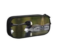 DRTGEDS Loon Nature Bird - Astuccio per matite di grande capacità, astuccio per penne, cancelleria per ufficio