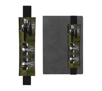 DRTGEDS Loon Nature Bird colorato elastico in pelle PVC portapenne regalo, portapenne staccabile per notebook