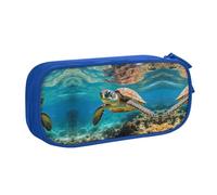 DRTGEDS Lord Howe Island - Astuccio portapenne di grande capacità, con tartaruga marina, astuccio per cancelleria per ufficio