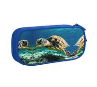 DRTGEDS Lord Howe Island - Astuccio portapenne di grande capacità, con tartaruga marina, astuccio per cancelleria per ufficio