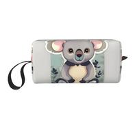 DRTGEDS Lovely Koala Toiletry Bag per gli uomini, borsa portatile da viaggio per articoli da toeletta, borsa da barba, piccola borsa, bianco, Taglia unica