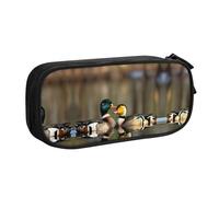 DRTGEDS Mallard Ducks - Astuccio per matite di grande capacità, astuccio per penne, cancelleria per ufficio