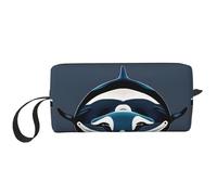 DRTGEDS Orca Killer Whale, piccola borsa con cerniera, mini custodia da viaggio per trucco, borsa per cosmetici, elettronica portatile, Orca Orca, Taglia unica