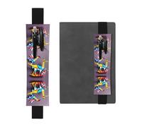 DRTGEDS Origami Multicolor Papercraft Cranes Colorful Elastico Banda Pvc Pen Holder Regali, Staccabile Pen Holder Per Notebook