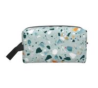 DRTGEDS Terrazzo Marble Pastel Toiletry Bag per gli uomini, borsa da toilette portatile da viaggio, borsa da barba, piccola borsa, Pastello Marmo Terrazzo, Taglia unica