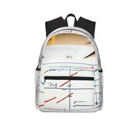 DRTGEDS Zaini con formula matematica Zaino leggero con 1 scomparto principale, tasca frontale per attrezzi con incorporata, Nero, One Size