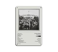 DRTRW Kendrick Lamar To Pimp A Butterfly, poster vintage in metallo per pub, club, caffetteria, bar, decorazione artistica da parete per casa, poster retrò, 20 x 30 cm