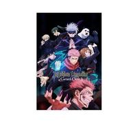 DRTRW Poster su tela con Jujutsu Kaisen Cursed Clash, senza cornice, 30 x 45 cm