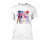 drtuERTTR Jem-And-The-Holograms-Group-Color-T-Shirt