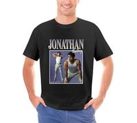 drtuERTTR Jonathan-Bailey-Unisex-T-Shirt-Vintage-Men-Gift-Tee-T-Shirt