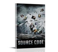 DRU I WQBRBH Poster estetico da parete con codice sorgente per soggiorno e camera da letto, stampa decorativa su tela, 50 x 75 cm, stile cornice