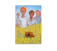 DRU I WQBRBH Poster estetico da parete con dinamite di Napoleone, per soggiorno e camera da letto, stampa decorativa, 40 x 60 cm, senza cornice