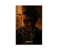 DRU I WQBRBH Poster estetico da parete con Indiana Jones e il quadrante del destino, per soggiorno e camera da letto, stampa decorativa, 30 x 45 cm, senza cornice