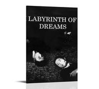 DRU I WQBRBH Poster estetico da parete con labirinto di sogni, per soggiorno e camera da letto, stampa decorativa, 30 x 45 cm, stile cornice