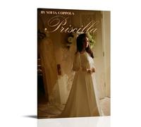 DRU I WQBRBH Priscilla - Poster decorativo da parete per soggiorno, camera da letto, stampa decorativa, 30 x 45 cm, stile cornice