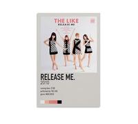 DRU I WQBRBH Release Me - Poster decorativo da parete con immagine di The Like Aesthetic, per soggiorno e camera da letto, 50 x 75 cm, senza cornice
