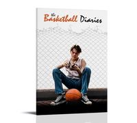 DRU I WQBRBH The Basketball Diaries - Poster decorativo da parete per soggiorno e camera da letto, stampa decorativa, 60 x 90 cm, stile cornice
