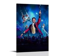 DRU I WQBRBH The Greatest Showman, poster decorativo da parete per soggiorno e camera da letto, stampa decorativa 30 x 45 cm, stile cornice