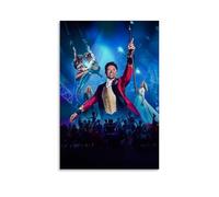 DRU I WQBRBH The Greatest Showman, poster decorativo da parete per soggiorno e camera da letto, stampa decorativa, 60 x 90 cm, senza cornice