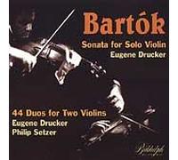 Drucker,Eugene - Bartok Sonaten Für Violine