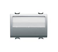 Gewiss PULSANTE CON TARGA PORTANOME ILLUMINABILE 250V ac - NA 10A - 3 MODULI ...