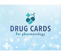 Drug Cards For Pharmacology: Create Your Own Study Cards for Nursing | Nursing Student Drug Card Book - 6″ × 8″ Blank Pharmacology Templates