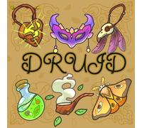 Druid: Coloring Book for Adults and Kids, Bold and Easy, Simple and Big Designs for Relaxation Featuring Runes , Forest, and Druid items (Bold & Easy Coloring)