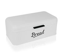 DRULINE 4 VARIANTI Brotbox CONTENITORE PANE PORTA PANE Scatola salvaspazio contenitore per il Pane Teglia - Coperchio in metallo (Cuore)