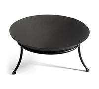 DRULINE 47 CM Enorme BRACIERE Cestino per Il Fuoco braciere da Terrazzo Acciaio Nero Nuovo Elegante Grande