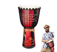 Drum africano per bambini, bongo Hand Drums,Drum africano africano intagliato a mano da 8 pollici | Strumenti a percussione per strumenti musicali per spettacoli, attività, lezioni di more