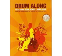 Drum Along 10 Classic Rock Songs English Ed(Book And Cd) Drums Book/Cd
