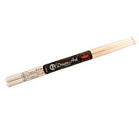 Drum Art Hickory 5B Concert Bacchette Batteria Punta Barile Palla Made In Italy