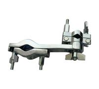 Drum Clamps, Adjustable Stand Clamp Holder, Easy to Use Stable Mount, Compact Hardware for Cowbells, Percussion Instruments, Musicians, Studio, Rehearsal 6.69x4.33x1.38 Inch