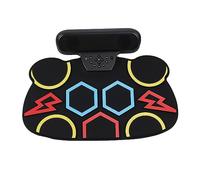 Drum Cuscinetti Elettronici Ricaricabili Impostati con Doppio Altoparlante, Bluetooth, Integrazione del Gioco, Interazione per Figli Genitore, Espandere L'attenzione (Arrotolare