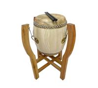 Drum Di Guerra Acuto in Legno, Usato Per Spettacoli Di Troupe Di Teatro, Celebrazioni Del Festival,C