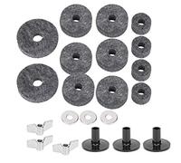 Drum Felt Pad Kit Nonslip Washer Casing Musical Instrument Accessories For Drum Set