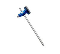 Drum Ha mmer Head Pratico per Batteria Elettronica Pedali Grancassa Ricambio Blu, Lunghezza 19 cm