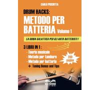 DRUM HACKS: Metodo per batteria: Volume 1 - Base: Vol. 1