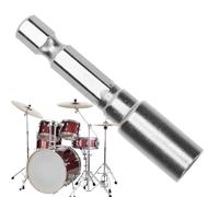 Drum Key Drill Bit - Tuner - tuning portatile in metallo per pianoforte - inglese leggera - accessorio per punta punta del trapano, per un controllo preciso della voce Snare Jazz Travel Home
