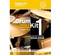 Drum Kit 1 Grades 1 - 2: Pieces & Exercises for Trinity College London Exams (With Free Audio CD): Percussion Teaching Material